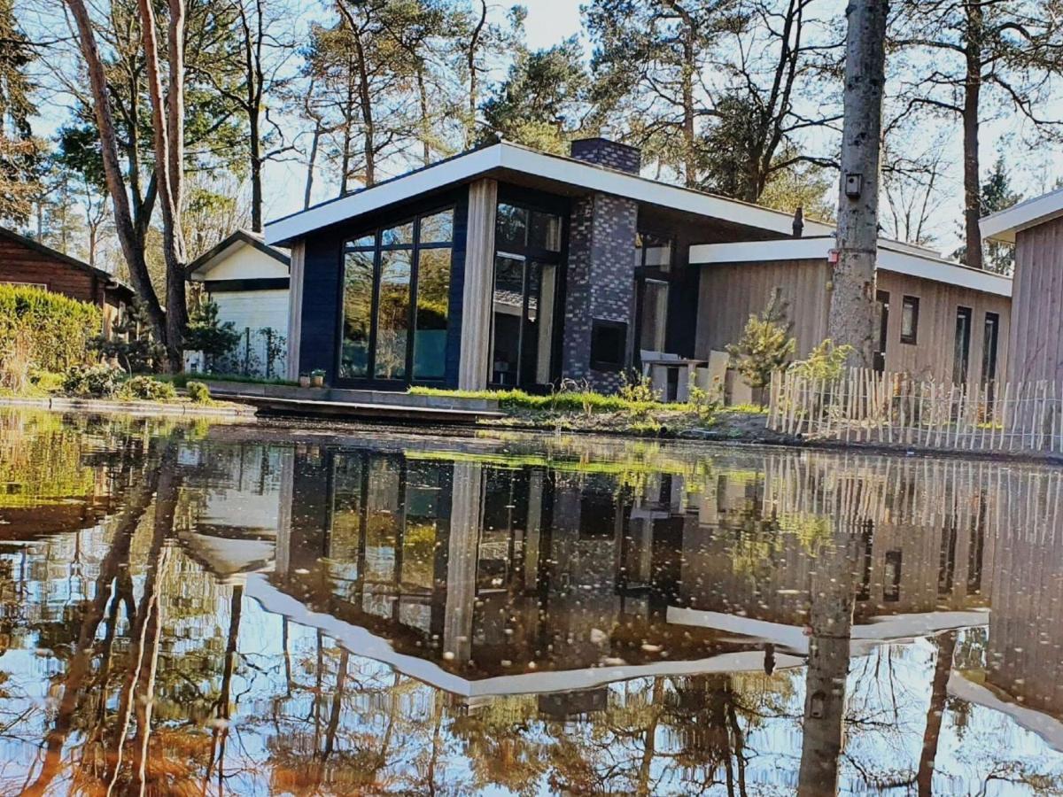 Вілла Cozy Chalet With A Jetty Nearby De Veluwe Гундерло Екстер'єр фото