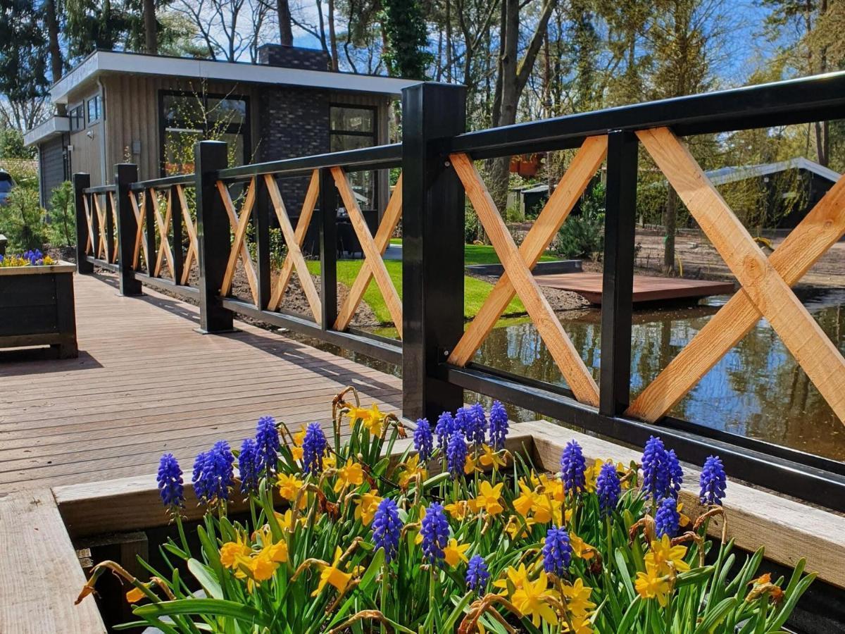 Вілла Cozy Chalet With A Jetty Nearby De Veluwe Гундерло Екстер'єр фото