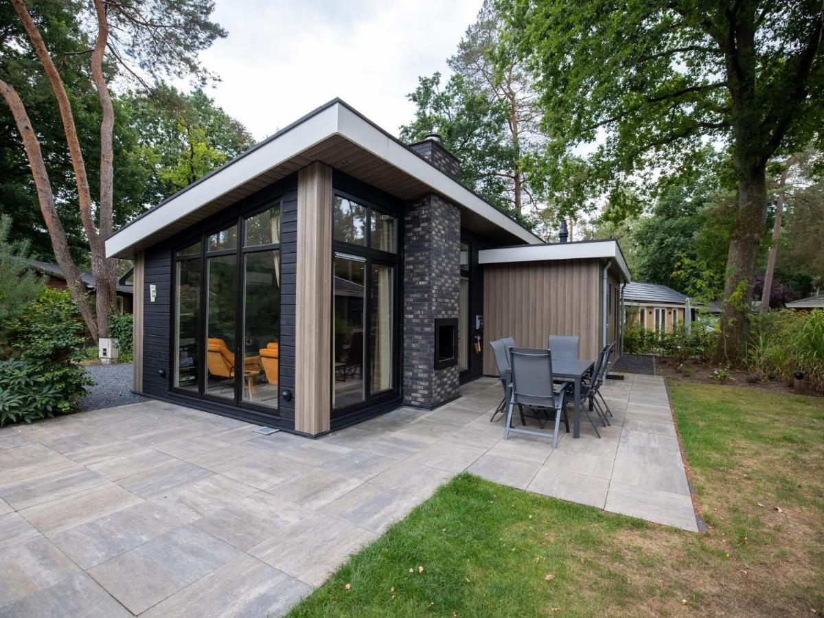 Вілла Cozy Chalet With A Jetty Nearby De Veluwe Гундерло Екстер'єр фото